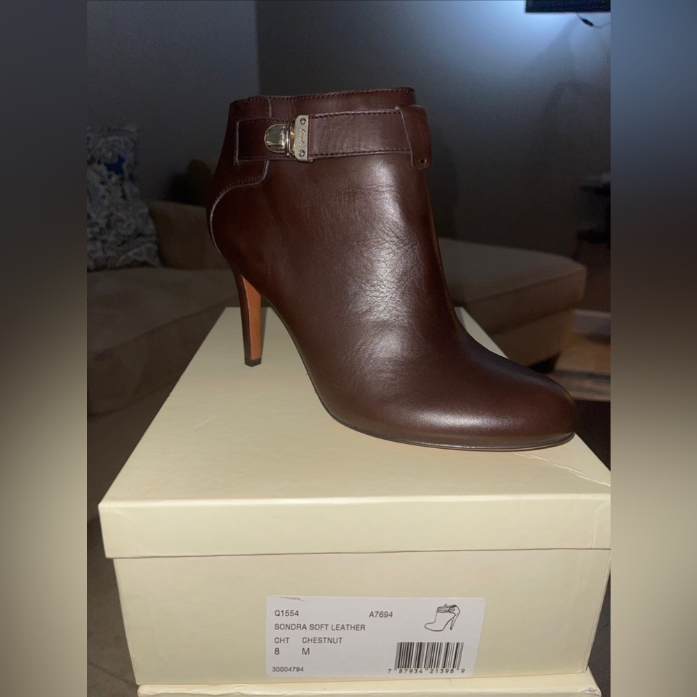 Brand new Coach Sondra soft leather boot